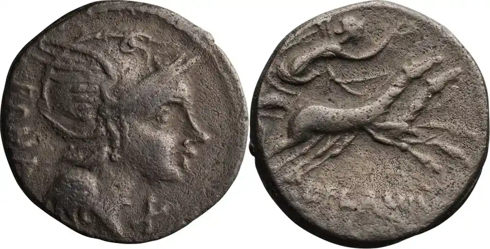 Preis gesenkt | Ancient Roman L. Flaminius Chilo. Denarius