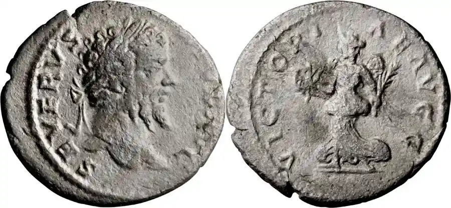 Premium | Ancient Roman 201-210 n. Chr. Septimius Severus. Denarius