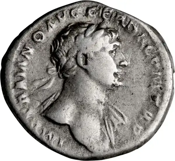 Ancient Roman c. 110 n. Chr. Trajan. Denarius - Begrenzte Stückzahl