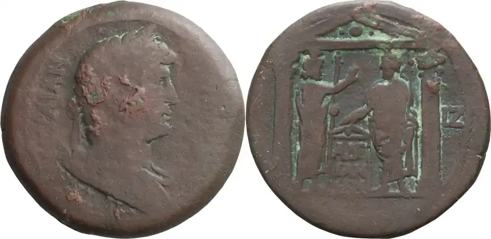 Ancient Roman Year 17 = 132/3 n. Chr. Hadrian. Drachm - Versandbereit