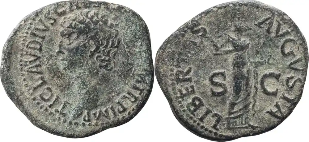 Aktionspreis | Ancient Roman Pobla Mint, 41 n. Chr. Claudius I. 40-as