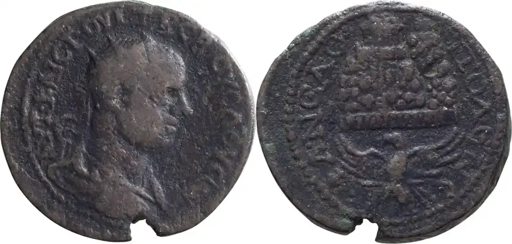 Ancient Roman Volusian. AE 25 - Herstellerpreis