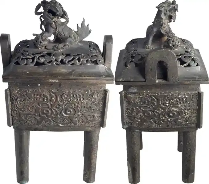 Neue Ware | Ming Dynasty spätes 16. Jahrhund Chinese Ming Bronze Censer