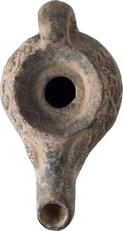 ca. 2. Jahrhundert n. Chr. Roman Oil Lamp with Grape Vines | Sparangebot