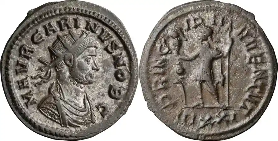 Ancient Roman Carinus as Caesar. Antoninianus - Kundenfavorit