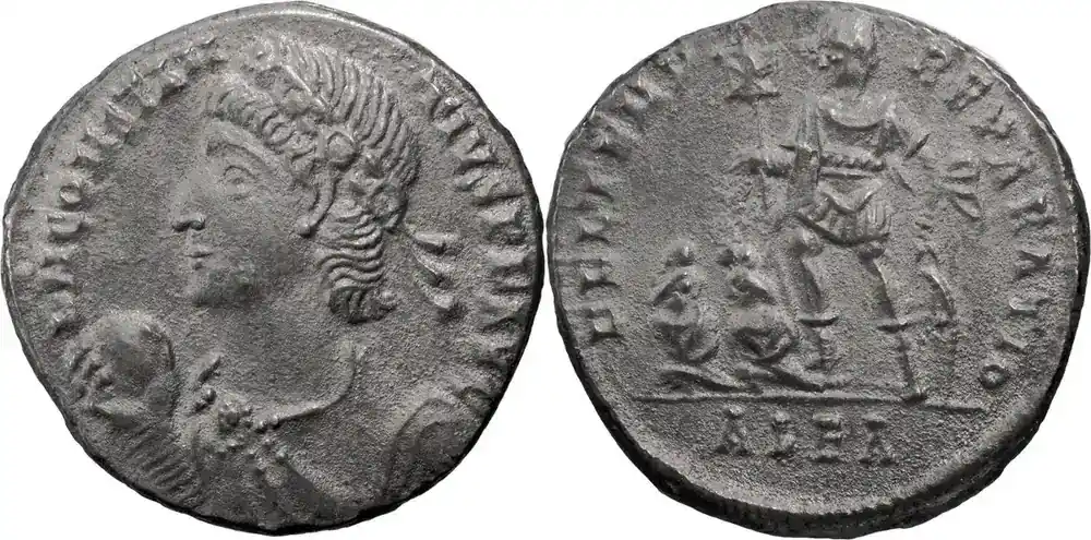 Ancient Roman 348-50 n. Chr. Constantius II. Centenionalis - Markenqualität