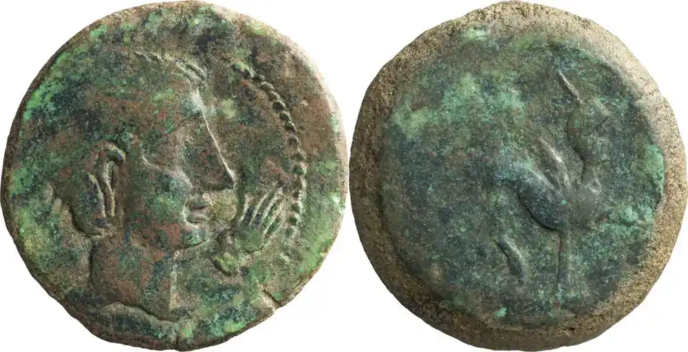 Ancient Greek Mid 2. Jahrhundert v. Chr Spain, Castulo. AE 30 | Jetzt bestellen
