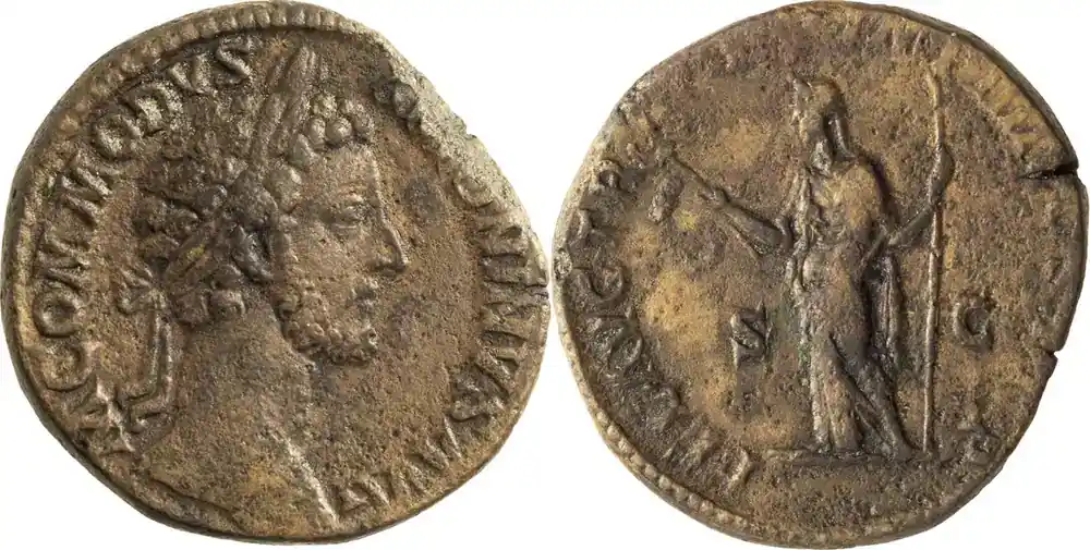 Ancient Roman 181 n. Chr. Commodus. Sestertius | Jetzt sichern