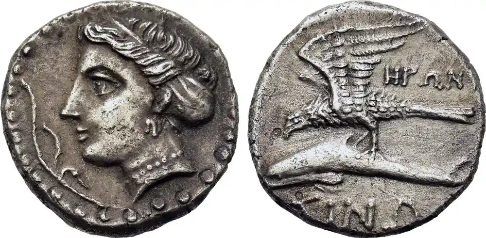 Extra-Rabatt - Greek PAPHLAGONIA, Sinope. Circa 350/30-300 BC. AR Siglos or Drachm ss/VF
