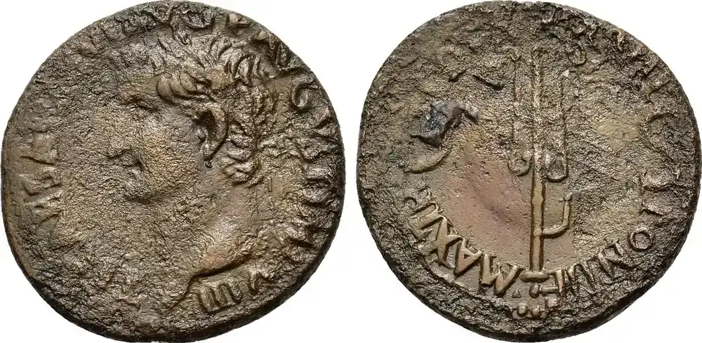 Roman Imperial Tiberius. AD 14-37. Æ s/ss | Bestpreis