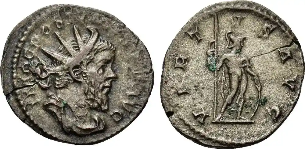 Roman Imperial Postumus (260-269). AR Antoninianus ss | Aktion