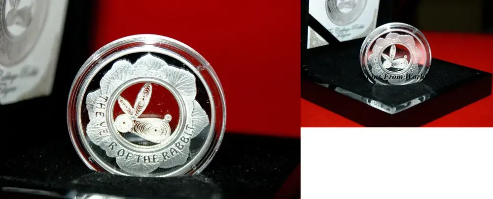 Bewährte Qualität - Fiji 1 2011 RABBIT FILIGREE Lunar Year Cabbage Garden Silver Coin PP