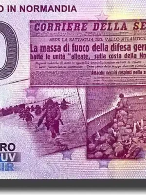0 Euro Souvenir Banknote 80 Anni Sbarco in Normandia Italy SEFD 2024-1 Uncirculated - Bewährte Qualität