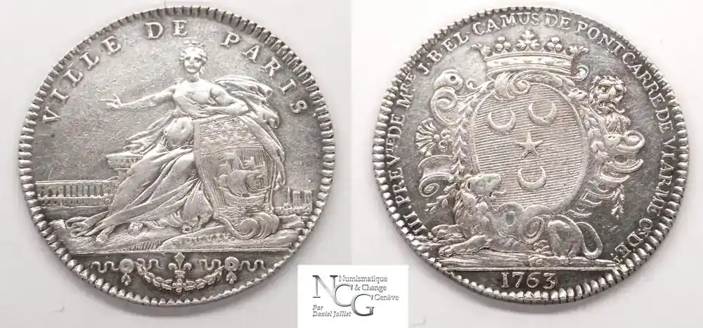 Reduziert | France Jeton 1763 ss