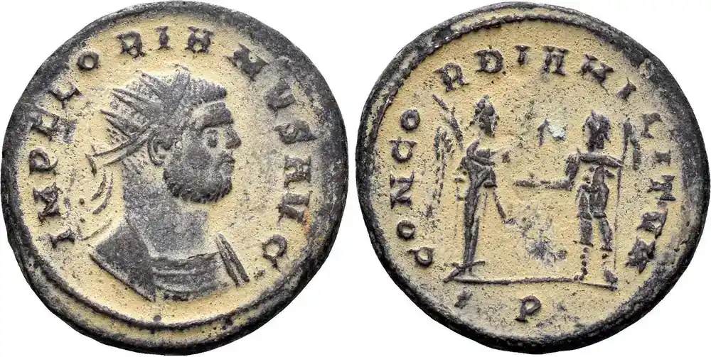 Herstellerpreis - ROMAN Antoninianus 276 n. Chr. Florian. (4.76g, 23mm). Cyzicus mint. RIC 116 VF