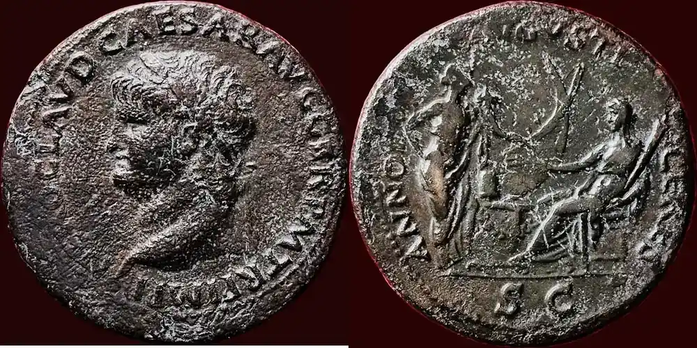 Roman Empire AE Sestertius (65) NERO, 54-68 – Rome vf- | Rabatt