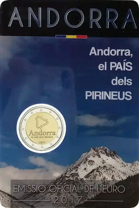 Andorra 2 EUROS COMMEMOR. 2017 – Pyrenean country BU - Neu im Shop