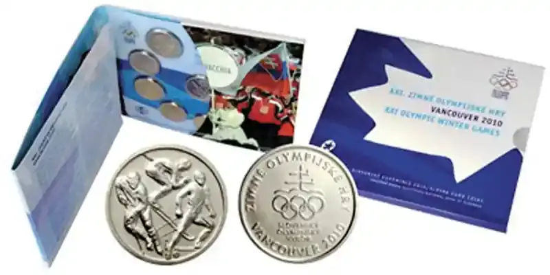 Slowakei BU Euro 2010 box set – Vancouver Olympic Games - Neu eingetroffen