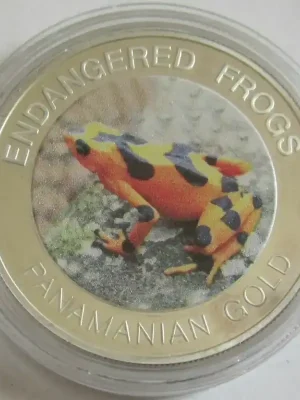 Abverkauf - Malawi 10 Kwacha 2010 Tiere Panama-Stummelfußfrosch