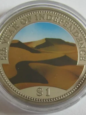 Top-Qualität | Namibia 1 Dollar 1995 5 Jahre Unabhängigkeit