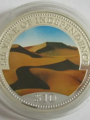 Namibia 10 Dollars 1995 5 Jahre Unabhängigkeit | Neu im Sortiment
