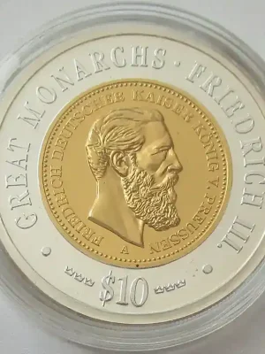 Namibia 10 Dollars 2009 Kaiser Friedrich III. | Meistverkauft