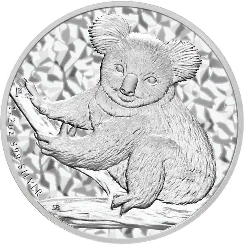 Sehr gefragt - 1/2 Unze Silbermünze Australien Koala 2009