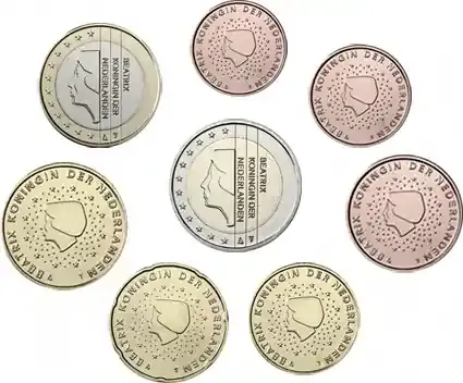 Neuzugang - Niederlande 3,88 Euro 2005 bfr. lose 1 Cent – 2 Euro