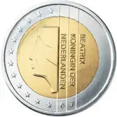 Niederlande 2 Euro 2007 bfr. Königin Beatrix | Aktion
