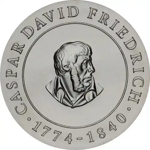 DDR 10 Mark Münze 1974 – Caspar David Friedrich - Meistverkauft