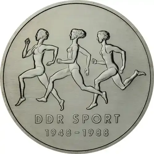DDR 10 Mark Münze 1988 – Sportbund - Sofort lieferbar