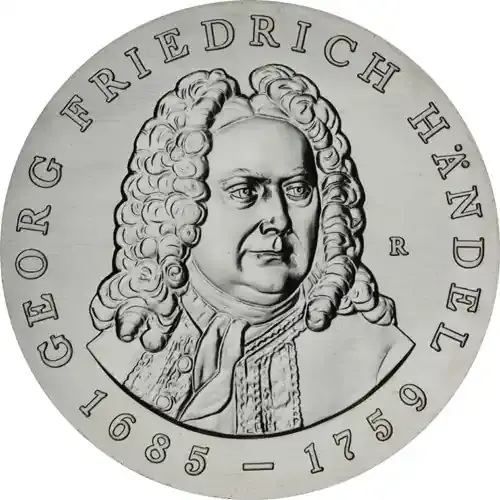 Sicher einkaufen - DDR 20 Mark Münze 1984 – Georg Friedrich Händel