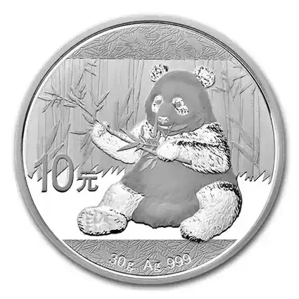 30 Gramm Silber 2017 – China Panda - Sichere Zahlung