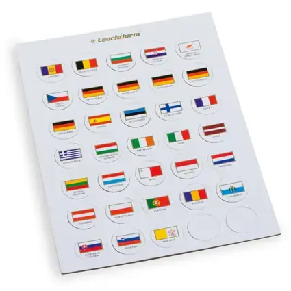 Aktionspreis - 333463 – EURO Flaggen-Chips
