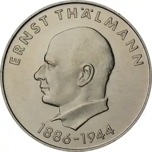 DDR 20 Mark Münze 1971 – Ernst Thälmann - Letzte Stücke