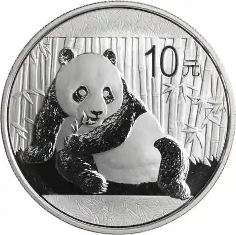 1 Unze Silber 2015 Panda – China 10 Yuan | Direkt kaufen
