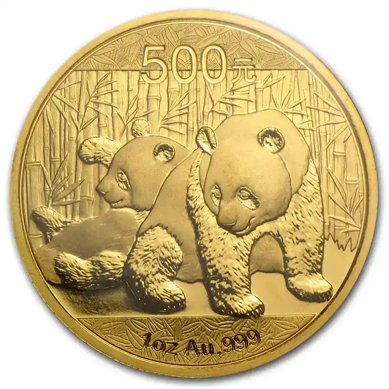 Extra sparen | 1/10 Unze Goldmünze China Panda 2010