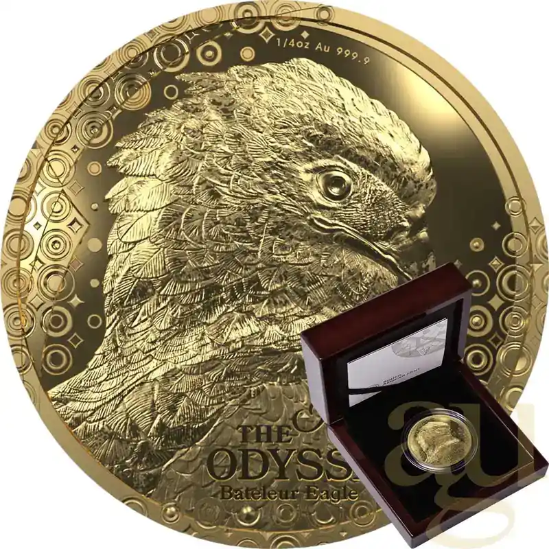 Preiswert | 1 Unze Goldmünze Südafrika Odyssey of the Sky Bateleur Eagle 2025
