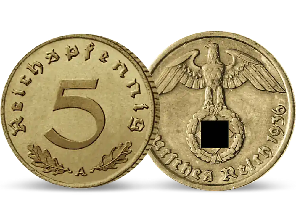 Drittes Reich 5 Reichspfennig 1936-1939 | Neu verfügbar