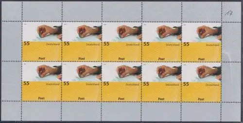 Direkt bestellen - Bund, Michel Nr. 2724 postfrisch – Serie Post Absender