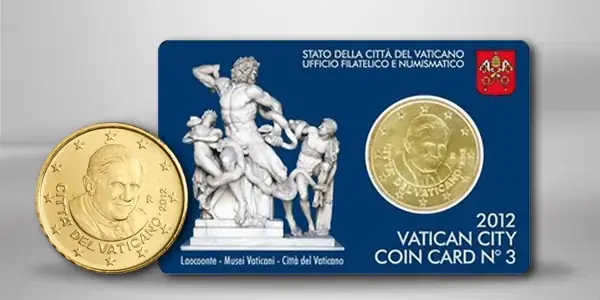 Vorteilspreis - Vatikan 50 Cent 2012 st in Coincard