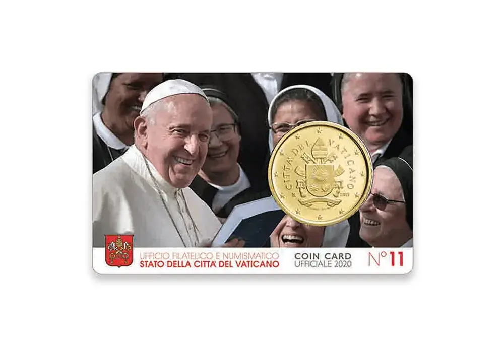 Neuzugang - 50 Cent 2020 Vatikan in Coincard