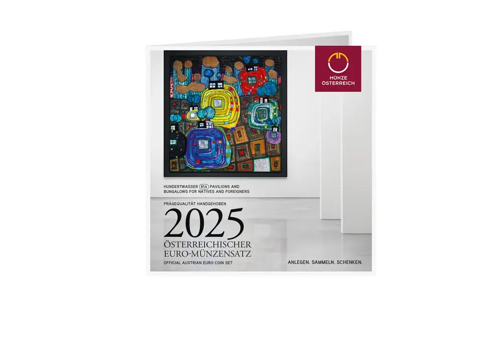 Kursmünzensatz 2025 Österreich hgh | Topseller