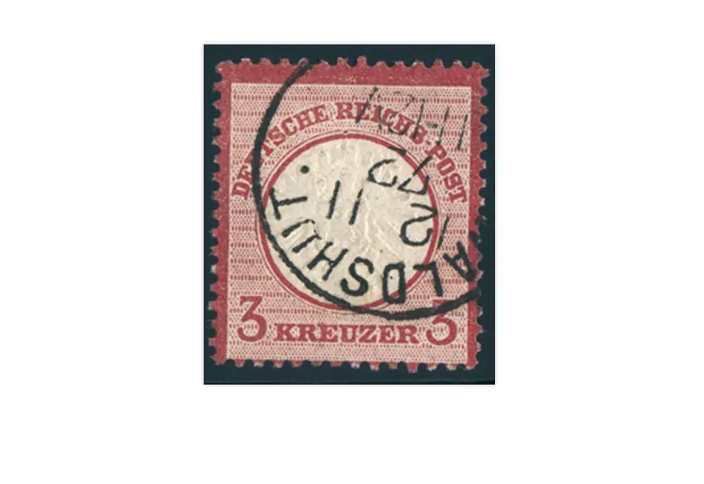 Briefmarke Deutsches Reich Brustschild 1872 Michel-Nr. 25 gestempelt | Heute bestellen