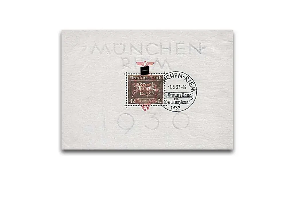 Jetzt bestellen - Deutsches Reich Block 10 gestempelt