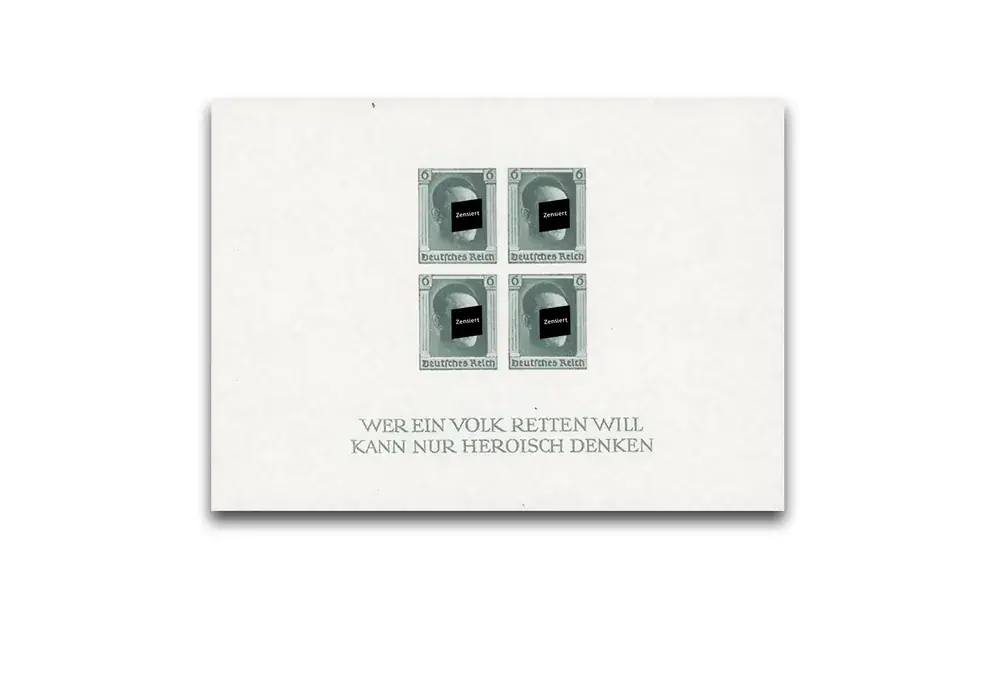 Abverkauf | Deutsches Reich Block 8 postfrisch