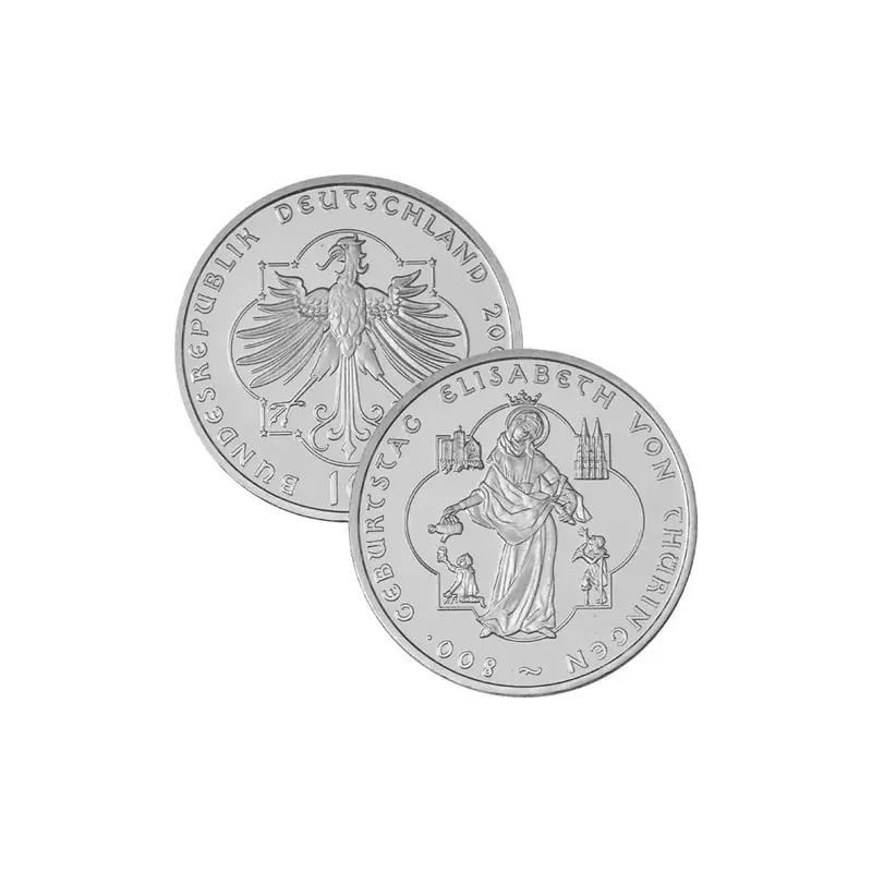 Jetzt erhältlich - 10 Euro Deutschland 2007 Silber bfr. – von Thüringen