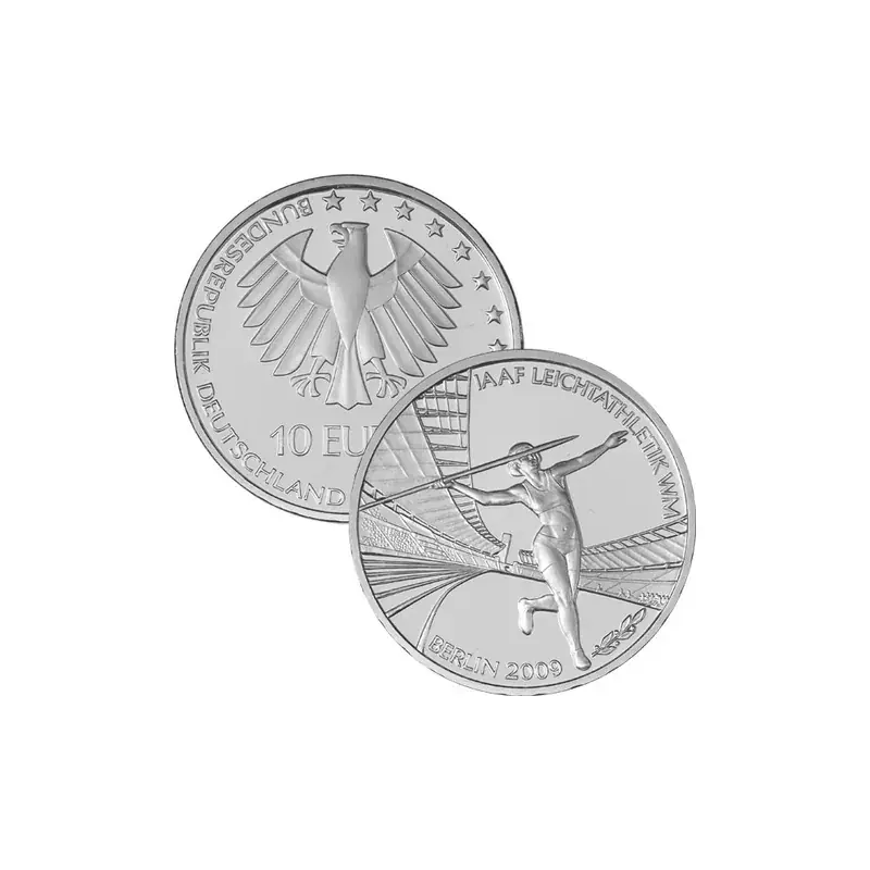 Top-Angebot - 10 Euro Deutschland 2009 Silber PP – Leichtathletik WM