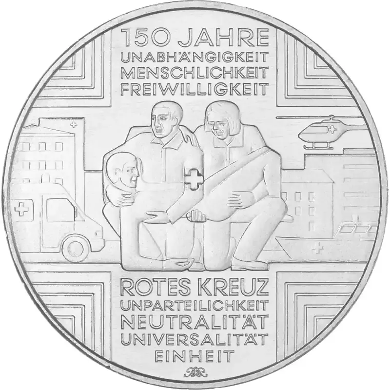 Aktion | 10 Euro Deutschland 2013 CuNi bfr. – Rotes Kreuz