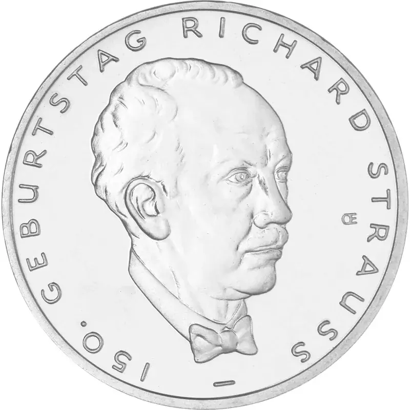 Sehr gut bewertet | 10 Euro Deutschland 2014 Silber PP – Richard Strauss